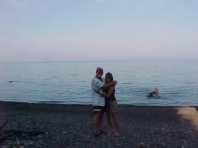 Misty and Pirate in Duluth