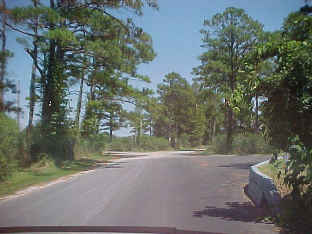 Entering Leonard Lane in Chincoteague
