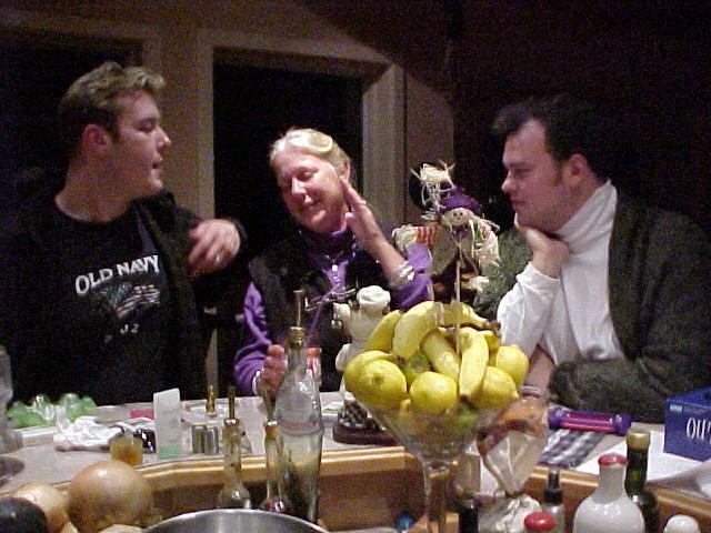 Ham with green pea pods, and cheese, Oct. 24th