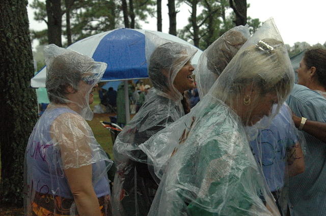 Rain@the Chincoteague Oyster Festival