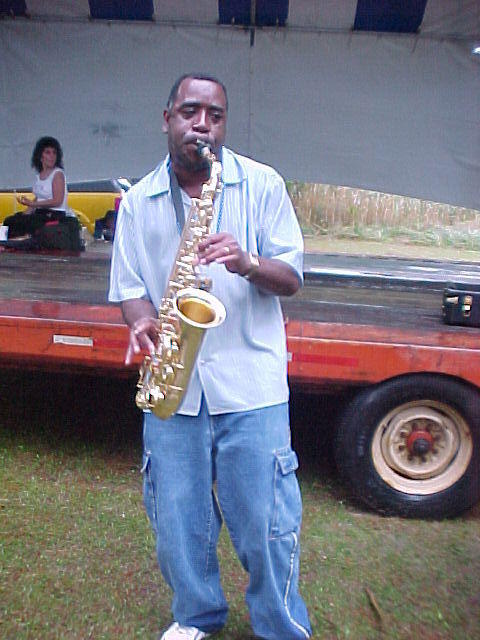 Bill Blowing his Horn