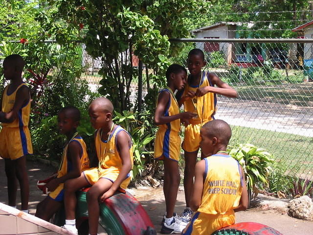 But very proud of the medals they all received