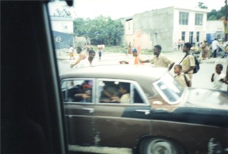 School is out...can we get more children in the taxi?