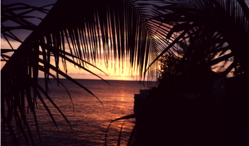 Sunset from Banana Shout