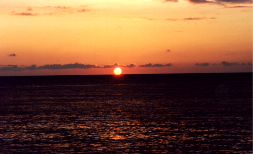 Sunset - day #2 from Woopie Park