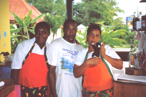 The staff @ Selina's