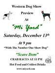 dog show preview at miyard