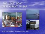 THE  LOVE  BOAT          RESTAURANT  &  BAR