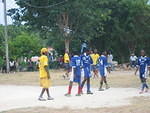 The other team are Uprising Seniors from Red Ground, Negril