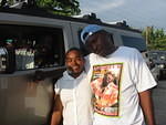 Reggae Star Anthony B was in Negril today promoting his new CD